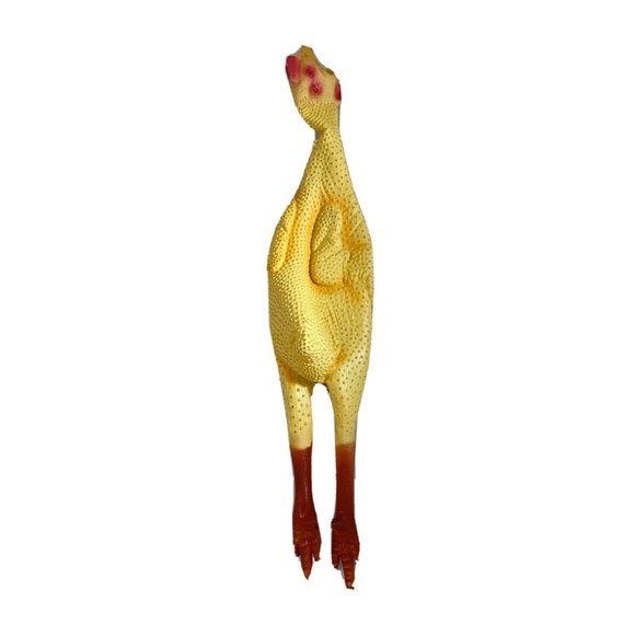 Plastic Chicken Toy Farm 20" Long Wall Decor Thanksgiving Fun Scary Toy - Picture 7 of 8